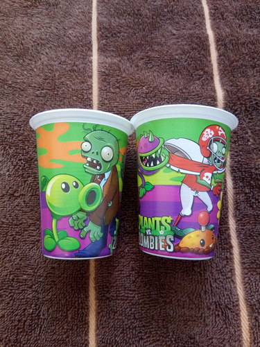 Combo Decoración Planta Vs Zombies 69 Art. + 2 Obsequio