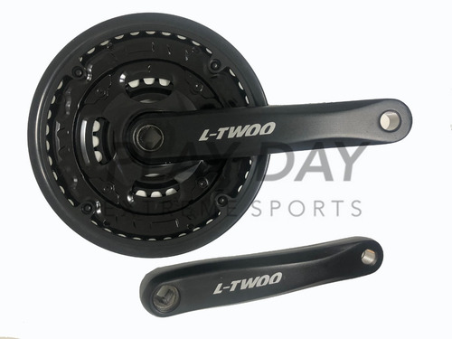 Plato Y Palanca Bicicleta Ltwoo 42-34-24 X 170mm Mtb