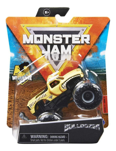 Monster Jam Veiculo Bulldozer Die Cast 1:64 Sunny 2749
