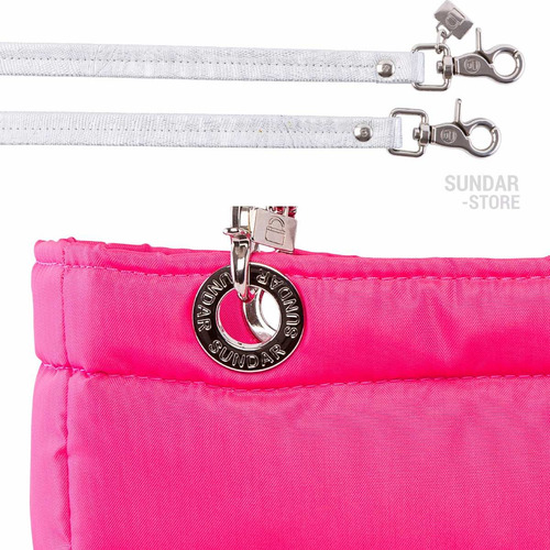 Bolsas Sundar Rosa Neón C/cierre