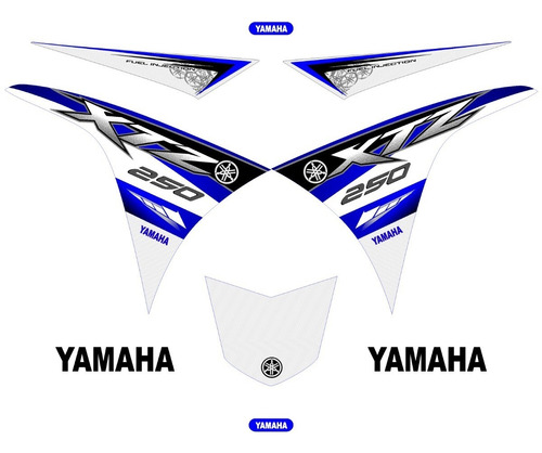 Calcomanias Yamaha Xtz 250   - Sticker Kit A -   