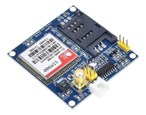 Sim900 Mini Modulo Gsm Gprs Sms Con Antena