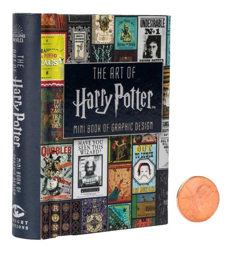 The Art Of Harry Potter: Mini Book Of Graphic Design, De Marc Sumerak. Editorial Insight Editions, Tapa Dura En Inglés, 2018
