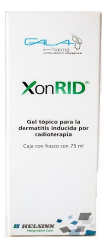 Xon Rid Gel Alivia Y Regenera Piel En Radioterapia 75ml