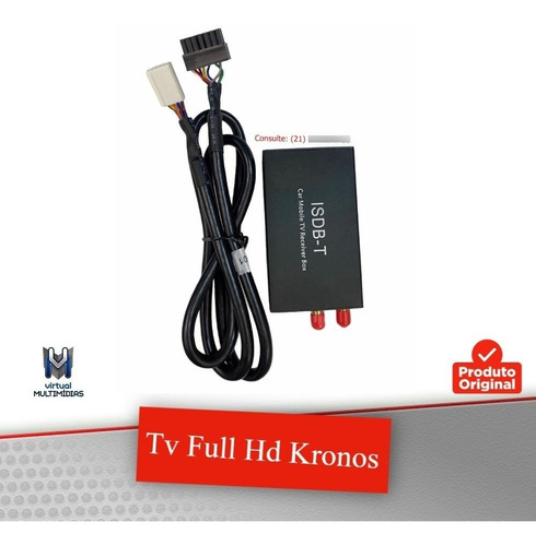 Receptor Tv Full Hd Para Central Multimídia Kronos