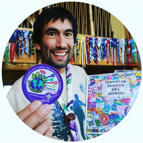 Imagen 2 de 2 de Insignia De Colección Patio Scout