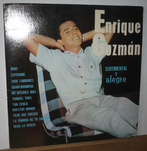 Enrique Guzman Lp Sentimental Y Alegre