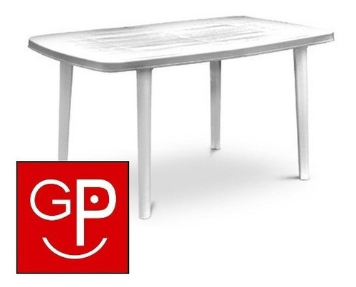 Imagen 2 de 5 de Mesa Plástica Ova 72x140x90cm G P