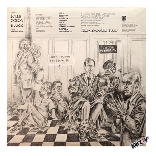 Willie Colon El Juicio 50th Anniversary Lp Vinyl