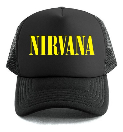 Nirvana - Gorra Trucker - Cierre Ajustable 