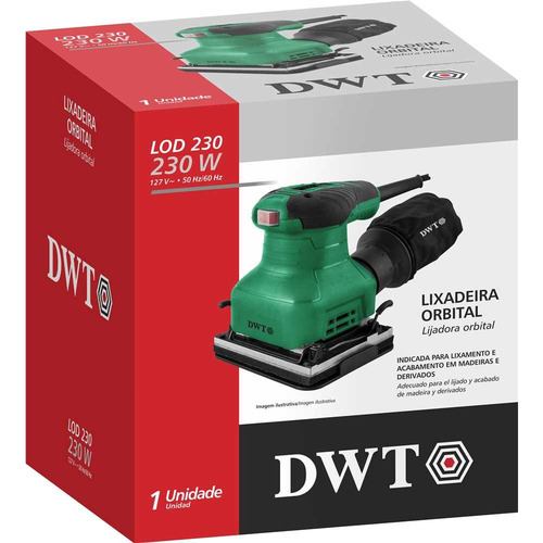 Lixadeira Orbital Lod-230 127v Dwt