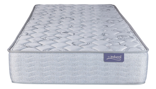 Inducol Espuma Dorada Gris 1 1/2 plaza 90 cm x 190 cm x 24 cm