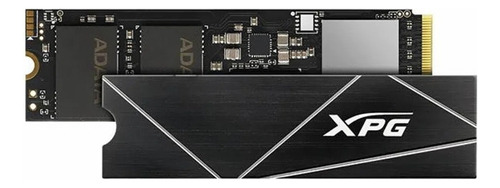 Ssd 512gb M.2 2280 Pci-e Nvme 1.4 Gen4x4 Adata Xpg Gammix S70 Blade Leitura 7400mb/s Compatível Com Pc Notebook Playstation 5 Cor Preto