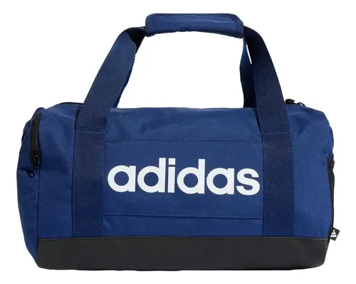 Mala Duffel Linear Extra Small adidas Azul / Dark Blue / White