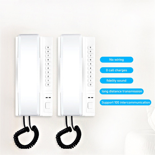 Intercomunicador Inalámbrico De 2,4 Ghz For Casa Fábrica