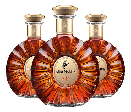 Pack De 3 Cognac X.o. Remy Martin 700ml