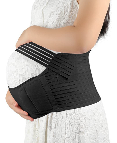 Cinturón De Soporte De Maternidad Transpirable Ajustable Par