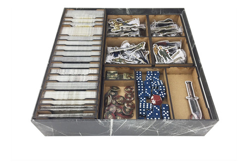 Kit Organizador Dead Of Winter - Noite Sem Fim + Sleeves