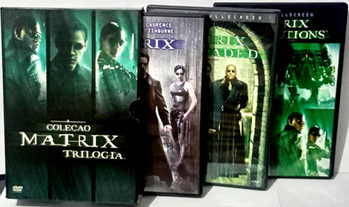Dvd Matrix 2003- Novo-original-trilogia