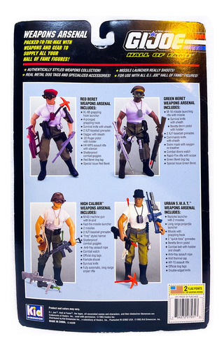 4 Sets G.i. Joe 12 Pulgadas 1/6 Hall Of Fame Red Beret (Usado)