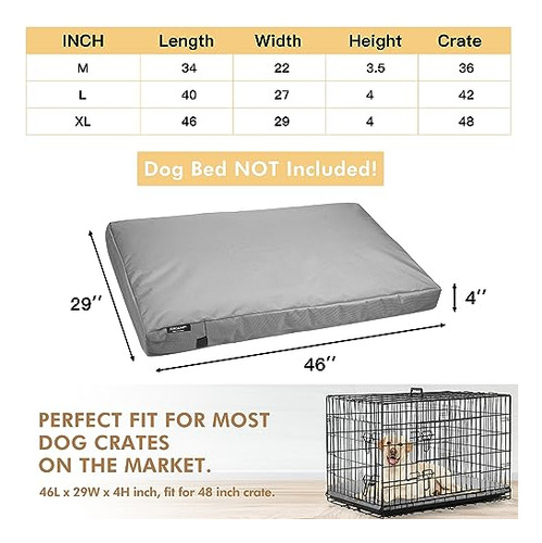 Funda De Cama Impermeable Para Perro Grande Lavable