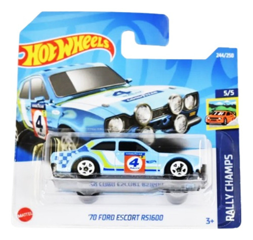 Hot Wheels Carro Ford Escort Rs1600 1970 Rally Original