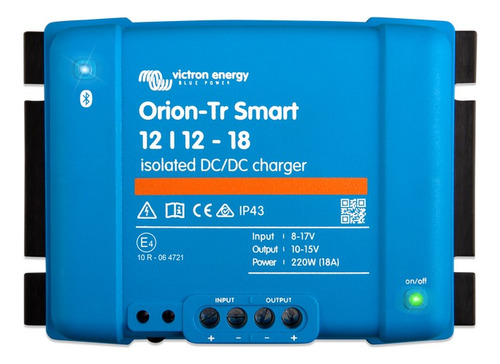 Cargador Orion Smart 12/12-18a Aislado Victron Energy