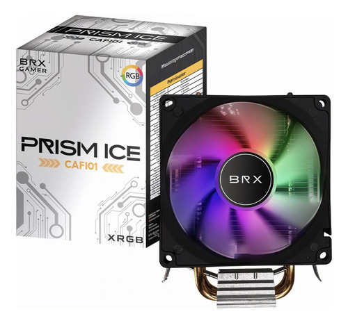 Cooler Para Processador Brx Prism Ice, 92mm, Intel-amd
