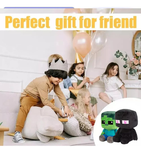Juego De Peluche Minecraft De 2 Piezas, Regalo Para Niñosbes