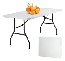 Comprar Mesa De Comedor Al Aire Libre De 6 Pies Plegable De Picnic