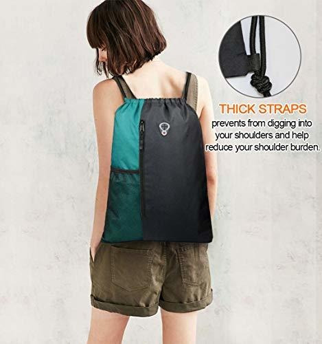 Mochila Deportiva Con Cordón Para Mujeres, Hombres Y Niños L