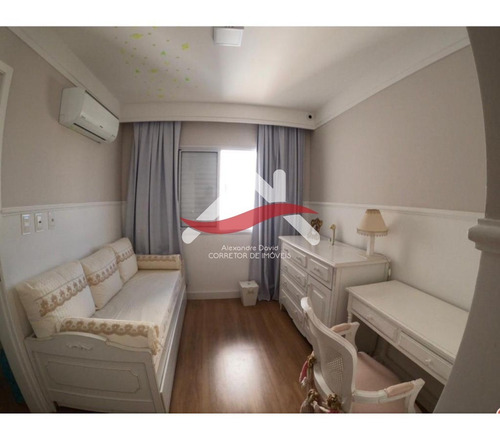 Imagem 5 de 30 de Fantástico Apartamento 140 M², No Resid. Saint Tropez, 3 Suítes, 4 Wc, Varanda Gourmet, Mobiliado, Lazer Completo, 3 Vagas.mercadão Campolim, Sorocaba - Ap00224 - 70428473