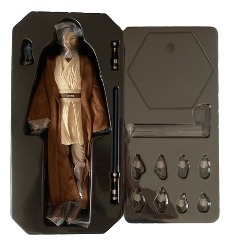 Obi Wan Kenobi Sideshow Sixth Scale Figure The Clone Wars 12 (Usado)