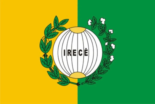 Bandeira Cidade Irecê Dupla Face 1x1,45m