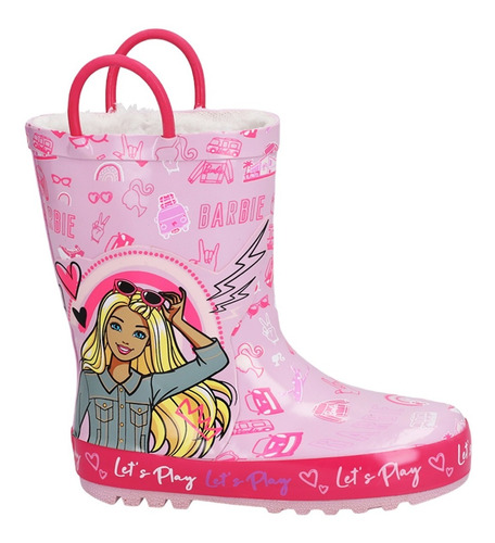 Bota De Agua Barbie Niña