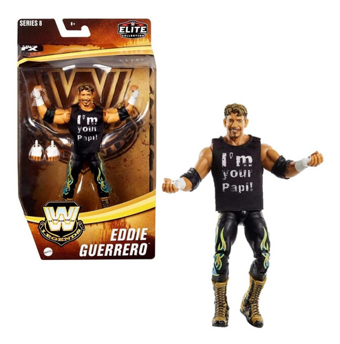 Eddie Guerrero Figura W W Elite Collection Mattel True Fx 