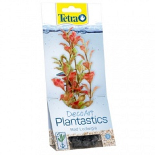 Tetra Planta Artificial Red Ludwigia 16cm Small Adorno Polyp