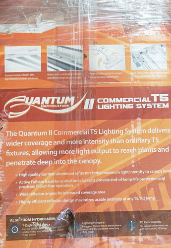 Lampara Quantum Qt5006, T5 Comercial.