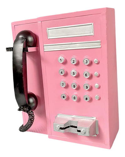 Accesorios De Teléfono Fijo Para Decoración De Pared, Rosa