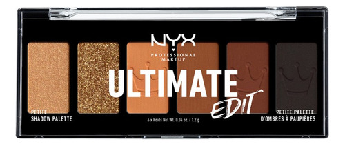 Paleta De Sombras Nyx Ultimate Edit Petite Color Queen