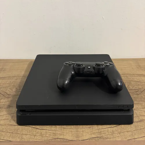 Playstation 4 Slim 1tb Completo + 4 Juegos Inmaculado Negro (Usado)