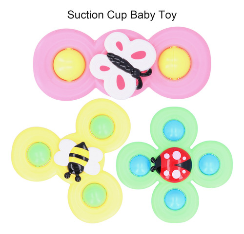 Juguete Para Bebés Con Ventosa Para Niños, 3 Piezas, Juguete