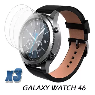 Screen Vidrio Protector Samsung Galaxy Watch 46mm X3unidades