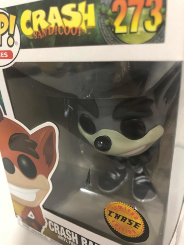 Crash Bandicoot Chase Version 273 Funko Pop Nuevo Y Original