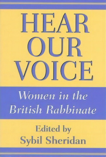 Women In The Rabbinate, De Sybil Sheridan. Editorial University South Carolina Press, Tapa Blanda En Inglés