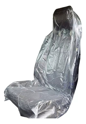 Cubre Asiento Desechables Para Autos Blanco 100 Unidades