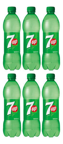 7up Regular Botella 500ml X6