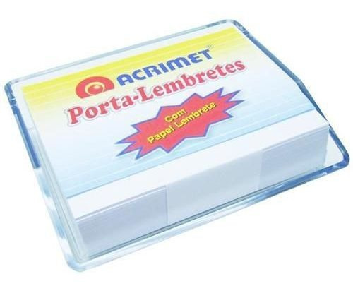 Imagem 2 de 5 de Porta Lembrete Acrimet Com Papel 957.0