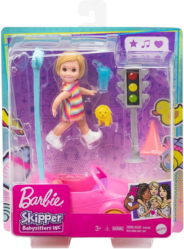 Barbie Skipper Babysitters De Paseo En Coche!!! Educativo!!