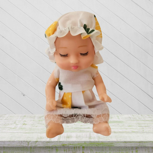 Mini Bonecas Bebê Reborn Com Pijama Kit 3 Unidades | Fofas